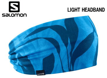 SALOMON 19SS LIGHT HEADBAND ヘッドバンド バンダナ LC1040100 Blithe/Poseidon