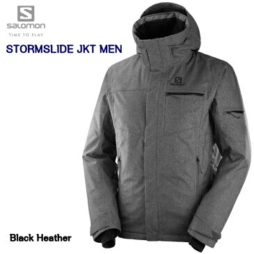 サロモン 2020 SALOMON STORMSLIDE JKT Mens LC1194000 Black Heather ストームスライド ジャケット メンズ