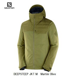 サロモン 2021 SALOMON DEEPSTEEP JACKET MEN LC1401000 Martini Olive アウトドア ジャケット メンズ