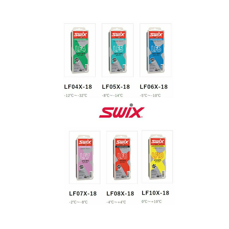 スウィックス SWIX LF-WAXES 180g フッ素低含有 ワックス トレーニング用 レース用