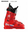 レグザム スキーブーツ 2025 REXXAM R-EVO 100M Fire RED 中級者 上級者向け