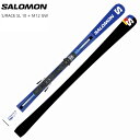 サロモン スキー板 2024 SALOMON S/RACE SL 10 M12 GW F80 レーシング スラローム ショート ビンディングセット