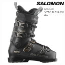 サロモン スキーブーツ 2024 SALOMON S/PRO ALPHA 110 フィット感 中級 上級 デモ