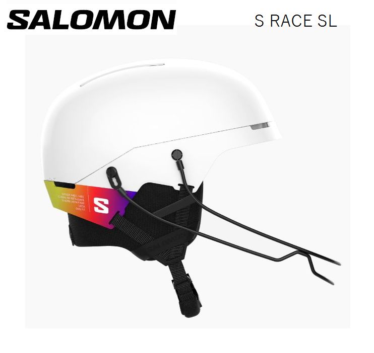 サロモン ヘルメット 2025 SALOMON S RACE SL White Gradient レーシング スラローム ABS