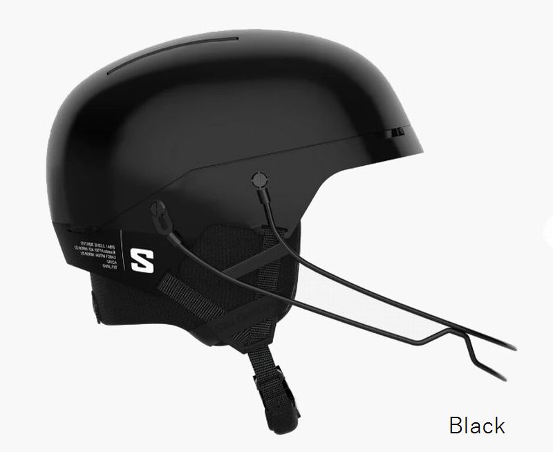 サロモン ヘルメット 2025 SALOMON S RACE SL Black レーシング スラローム 競技 ABS 2