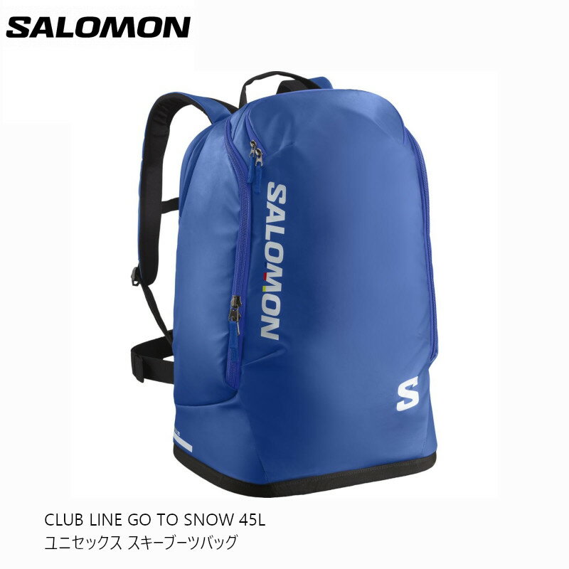 サロモン ブーツバック 2024 SALOMON CLUB LINE GO TO SNOW 45L RACE BLUE バックパック スキー アウトドア