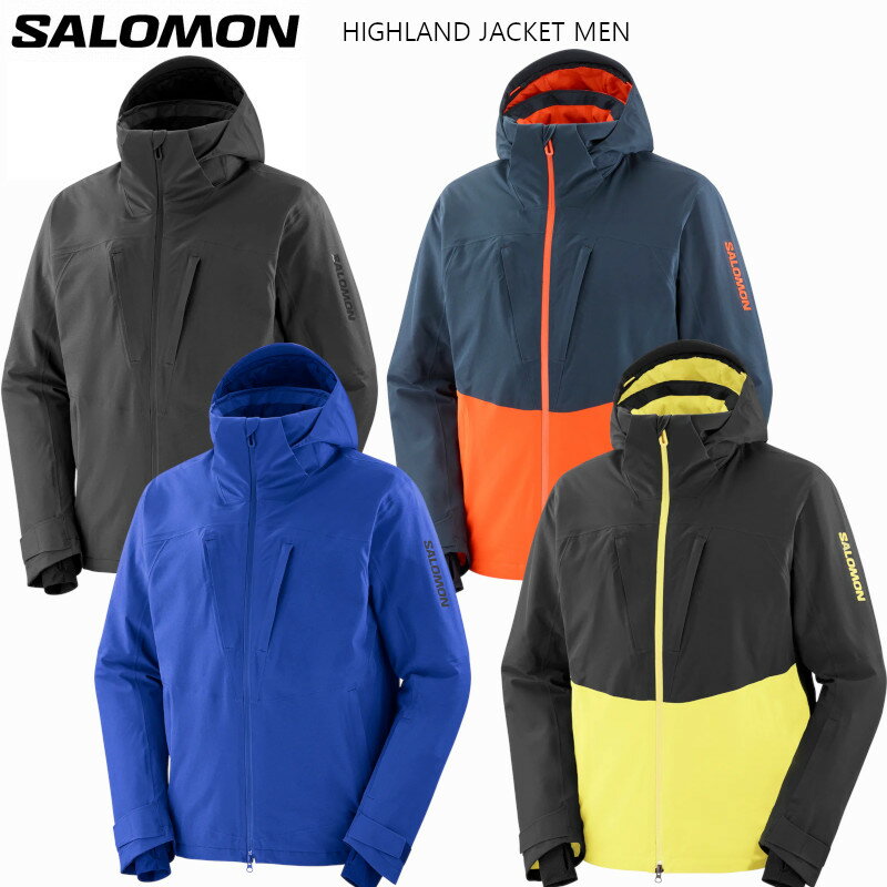 サロモン スキーウェア 2024 SALOMON HIGHLAND JACKET MEN ハイランド ジャケット メンズ