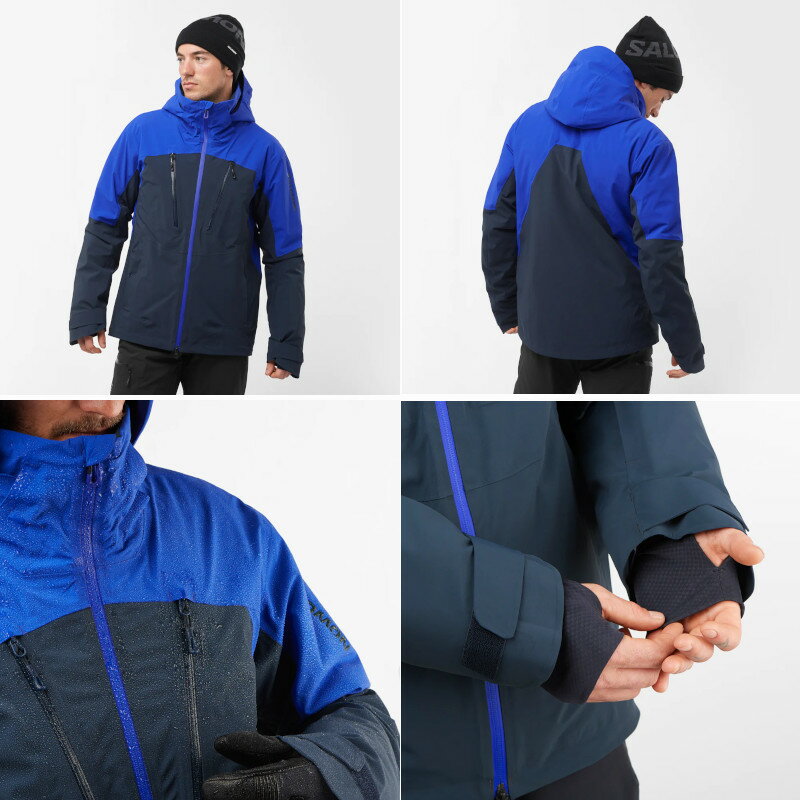 ������� ������������ 2024 SALOMON BRILLIANT JACKET PANTS MEN �֥�ꥢ��� ��� ���㥱�å� �ѥ��