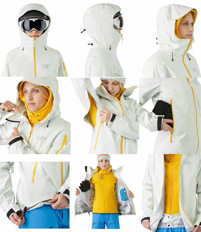 【楽天スーパーセール期間限定大特価】【arc'teryx】アークテリクス WHITELINE ホワイトライン レディス SENTINEL JACKET　Womens ASPEN GLOW スキー/スノボ/スノーボード/シェルジャケット/ゴアテックス/女性