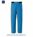 ミズノ スキーウエア 2023 2024 MIZUNO DEMO SOLID SKI PANTS Z2MFA321 28シーボブルー メンズ レディース パンツ