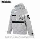 オンヨネ スキーウェア 2023 2024 ONYONE ONJ96102P 2.0 SHELL PULLOVER JACKET 100P WHITE メンズ レディース ジャケット