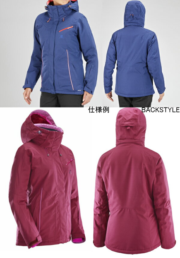 サロモン SALOMON 2018 FANTASY JKT Women BeatRedHeather L39692400 女性 レディス ジャケット 送料無料