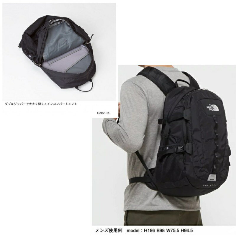 ノースフェイス バックパック THE NORTH FACE HOT SHOT CLASSIC NM72006 ダークセージグリーンリップストップ DS ホットショット クラシック リュック