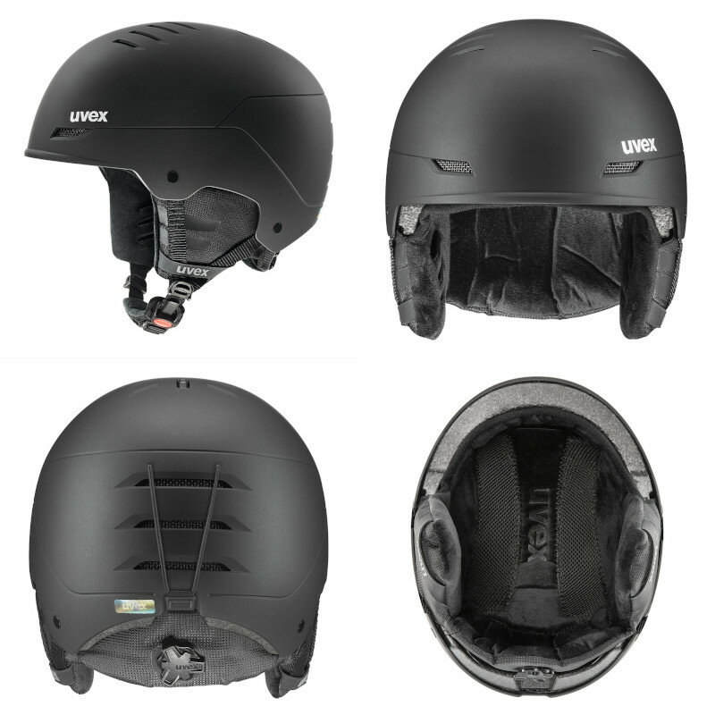 ���٥å��� �إ��å� 2024 UVEX wanted black matt �֥�å��ޥå� ������ ���Ρ��ܡ��� ������饦���