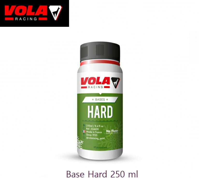 スキー スノーボード ワックス ボラ VOLA Base Hard 250 ml スノボ リキッドワックス