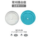 草刈機台座 交換用蓋2点セット 取付穴径5mm 合金製 プラスチック製 取り付けナット・ワッシャー付き 電動草刈り機 コードレス 草刈機 　草刈り払い機　交換用