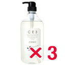 ★【送料無料】 ミアンビューティー / シーイースリー CE3 / CE3 シャンプー 1000ml 【3個】/ ノンシリコンシャンプー