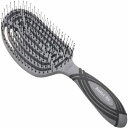 ★【送料無料】NuWay ブラシ DoubleC Pro ニューウェイ 4Hair C Brush フォーヘア シーブラッシュ グレー