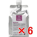 ★【送料無料】 エルコス ELLCOS / Eセラップ FEL 1000mL 【6個】 ツヤ・保湿性の回復&感触の良化。ツルピカしっとりヘアに仕上げます。(マレイン酸ポリマー配合) /