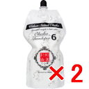 【店内商品☆ P2倍〜20倍! 5/6 23:59まで】【送料無料】 日本グランデックス 和漢彩染 十八番 デベロッパー 6% 1000ml 【2個】 白髪染め カラーリング 第2剤