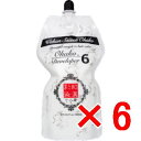 【店内商品☆ P2倍〜20倍! 5/6 23:59まで】【送料無料】 日本グランデックス 和漢彩染 十八番 デベロッパー 6% 1000ml 【6個】 白髪染め カラーリング 第2剤