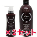 ★【送料無料】 コラボプロ / アカデミック スコラ イデアシリーズ /スコラアカデミックシャンプー 300ml & 480ml ボトル 2セット / Schola ACADEMIC SHAMPOO