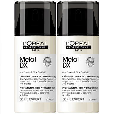 ★【送料無料】ロレアル ／ メタル DX コンセントレイテッド クリーム 100mL 【2個セット】（国内正規品）/ アウトバス トリートメント