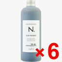★【送料無料】 ナプラ / N. エヌドット カラートリートメント Bk ブラック 300g 【6個】 ホワイトフローラルの香り