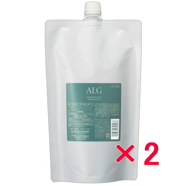 ★【送料無料】パシフィックプロダクツ ／ ALG アルグ マッサージ クリーム 1000ml 2個セット　【 スキャルプ トリートメント 】　●