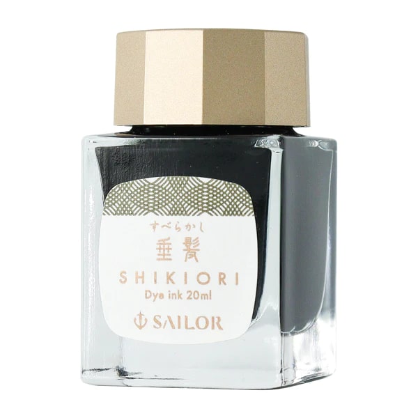【店内商品☆ P2倍〜20倍！ 6/11 11:59まで】セーラー万年筆 SAILOR ／ SHIKIORI —四季織— 万年筆用ボトルインク ／ 万年筆 ／［垂髪］：13-1008-227 ／ 4901680196884