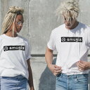 楽天amugis★【送料無料】Tシャツ （転写プリント） 綿100％ 肉厚生地 ヘビーウェイトTシャツ【amugis】fine logo ファインロゴ ビッグシルエッ