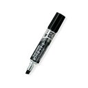 【店内商品☆ P2倍〜20倍! 7/26 01:59まで】ぺんてる Pentel/ぺんてる/ホワイトボードマーカー ノックル 平芯・太字 黒 /EMWL6W-A(3)