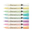 【店内商品☆ P2倍~20倍! 7/26 01:59まで】ぺんてる Pentel /ミルキーブラッシュ/【全8色選択】 XGFH