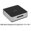 OWC Atlas CFexpress 4.0 Type B カードリーダー CFexpress Type B カード対応 USB4(40Gbps)の高速転送に対応 データアクセス状況を表示するLEDランプを搭載