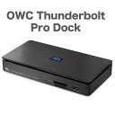 【早い者勝ち！最大2,000円OFFクーポン配布中！】OWC Thunderbolt Pro Dock ／ Thunderbolt 3/4専用 多機能ドッキングステーション USB..