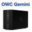 【早い者勝ち！最大2,000円OFFクーポン配布中！】OWC Gemini オリジナル日本語マニュアル付き Thunderbolt3対応 ハードウェアRAID機能搭載 ドッキングステーション機能 macOS対応 Windows対応 iPadOS対応