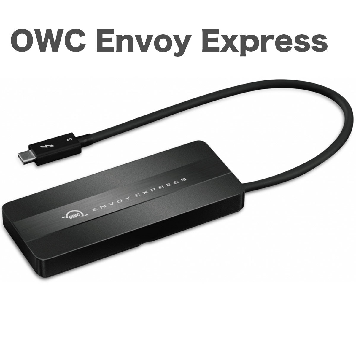 【早い者勝ち！最大2,000円OFFクーポン配布中！】OWC Envoy Express Thunderbolt 3/4専用 M.2 NVMe SSD用 外付けケース 外付けドライブ..