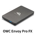 OWC Envoy Pro FX ポータブルSSD オリジナル日本語マニュアル付属 Thunderbolt 3/USB 3.2 Gen 2両対応 放熱性に優れたアルミ製ボディ 防塵・防水・耐衝撃仕様 IP67準拠 macOSやWindowsなどマルチOS対応