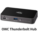 OWC Thunderbolt Hub オリジナル日本語マニュアル付きThunderbolt 4対応 デイジーチェーン対応 USB Power Delivery対応 Mac/Windowsに対応 Thunderbolt/USB-C対応モニターの接続にも対応