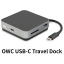 OWC USB-C Travel Dock USB 3.1 Gen 1対応 UHS-II対応SDカードスロット搭載 最大4K(4096×2160/30Hz)出力が可能なHDMIポート搭載