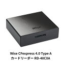 Wise CFexpress 4.0 Type A カードリーダー RD-40CXA CFexpress Type A カード対応 USB4(40Gbps)の高速転送に対応 データアクセス状況を表示するLEDランプを搭載