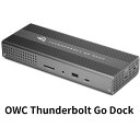 OWC Thunderbolt Go Dock Thunderbolt 4対応 電源内蔵ハブ機能付きドッキングステーション 8K出力可能なHDMIポートを搭載 マルチOS/マルチデバイス対応