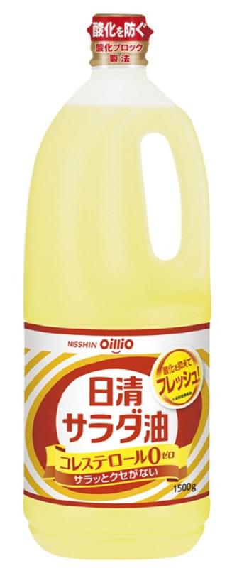 日清オイリオ サラダ油 コレステロールゼロ 1500g