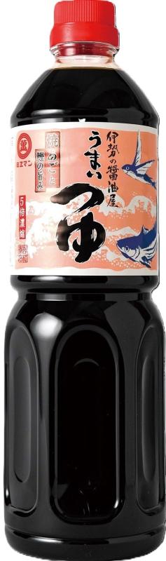 ミエマン うまいつゆ焼あごと鰹の旨み 1000ml