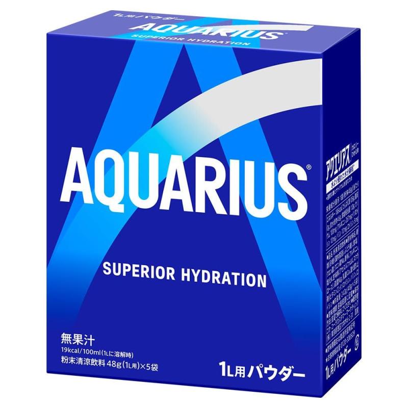 [熱中症対策] アクエリアス パウダー 48g ×30袋