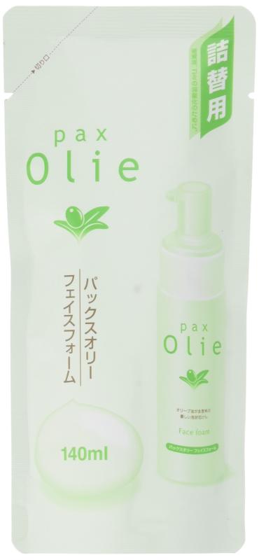 PAX Olie パックスオリー 泡 フェイスフォーム 詰替用 140ml 洗顔石けん 泡ポンプ 無添加 敏感肌用 天..