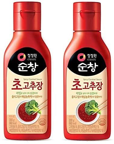 [O’Food]【スンチャン 酢コチュジャン 300g×2本】韓国調味料 韓国食品 業務用 調味料 ボトルタイプ 식..
