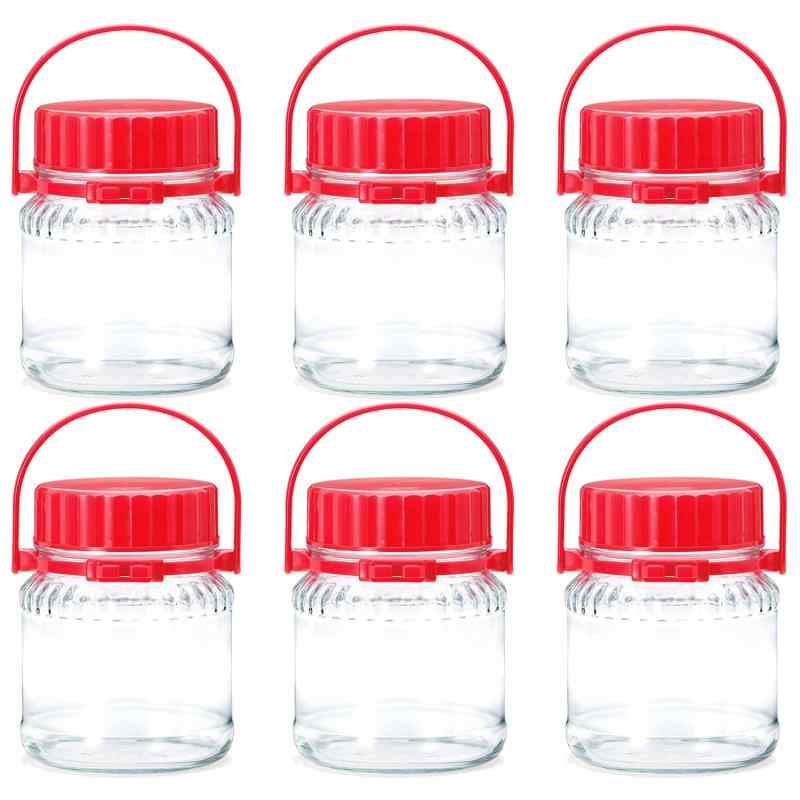 東洋佐々木ガラス 果実酒瓶 漬け上手 らっきょう編 日本製 クリア 2000ml I-77823-R-C-JAN 6個入