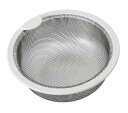 Belca 日本製 排水口 ゴミ受け 流し用ステンレス浅型ゴミカゴ 135タイプ 直径13.5×高さ5.8cm ステンレス/ホワイト SP-202T(3)