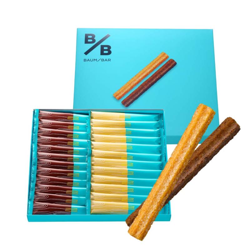 東京カンパネラ バウム・バー プレーン&amp;ショコラ (24本入り) 個包装 御菓子 ギフト 東京土産 御菓..
